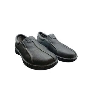 Drew Shoe Bexley II Black Leather Slip-on Shoes Mens 11M Orthopedic